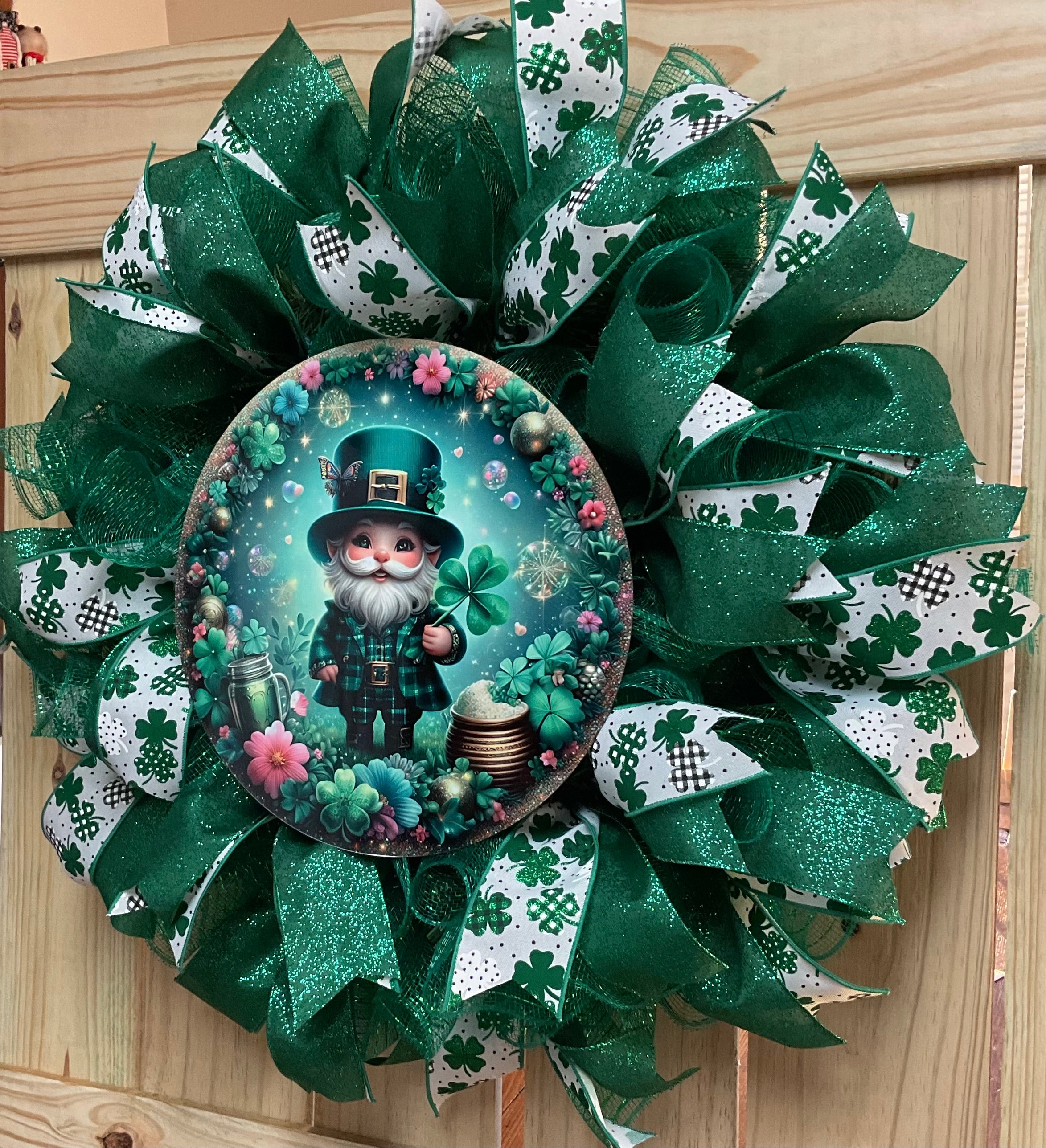 St.Patricks Day factory wreath